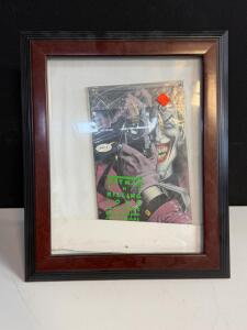 Framed Batman: The Killing Joke Comic (1988 DC) By Alan Moore, Brian Bolland, 14"x17" Frame