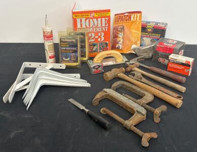 Mixed Lot - Home Improvement Tools, Hardware, and DIY Supplies