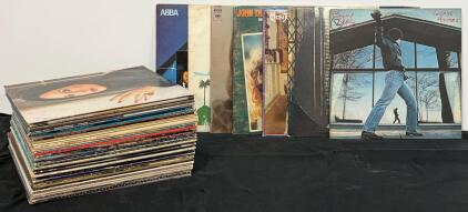 48 Classic Rock, Pop & Disco LPs &ndash; ABBA, Billy Joel, Elton John, Grease, And More
