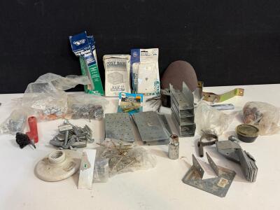 Bulk Simpson Strong-Tie Hardware &ndash; Fasteners, GE Wall Plate, Pre-Heater Hose, Metal Brackets