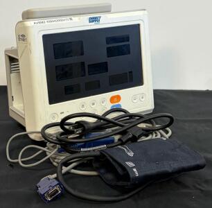 Direct Supply Attendant AVSM2 Vital Signs Monitor With NIBP, SpO₂, And Temperature Measurement