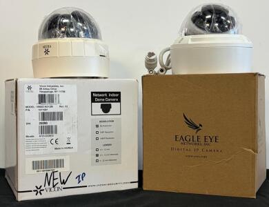 Vicon V960D-N312M Network Dome Camera, Eagle Eye EN-CDUD-008a-3 IP Dome Camera, Motorized Lens