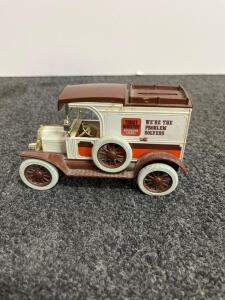 SpecCast Ford 1913 Model T Van Die-Cast Coin Bank Trust Worth Hardware Stores, Limited Edition