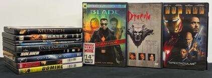 Classic DVD Movies Including Iron Man, Dracula, Underworld, And More