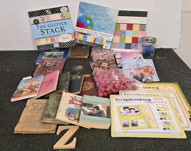 Antique & Vintage Books, Patchwork Quilts, Scarpboiking Supplies, And More