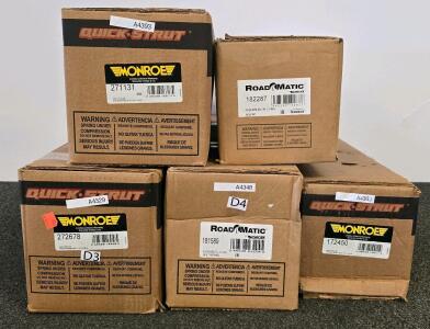 Monroe Quick-Strut Complete Strut Assembly, Includes Strut, Coil Spring, Upper Mount, Bearing Plate, Spring Isolators, Boot Kit