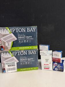 Assorted Carquest & MotoRad Auto Parts Lot: Sensors, Thermostat, Locking Fuel Cap