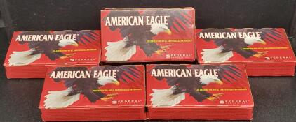 Federal American Eagle 6.8 SPC 115gr FMJ Ammunition, 100 Rounds