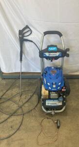 PowerStroke 3100 PSI 2.4 GPM Gas Pressure Washer Electric Start Subaru Engine, Dual Detergent Tanks( could not test)
