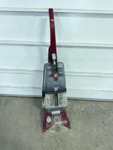 Hoover Power Scrub Deluxe Carpet Cleaner | 10 Amp, 1 Gal Tank, 20-ft Cord, SpinScrub Brushes