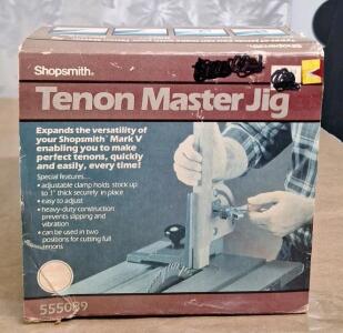 (1) Shopsmith Tenon Master Jig, Model 555089