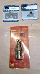 (1) Shopsmith 1/2&rdquo; Shaper Arbor, Model 555117 & (2) Corob Corp. Shaper Cutter / Molding Knife Blade Packs
