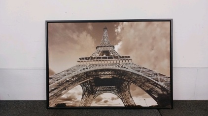 Framed Eiffel Tower Art