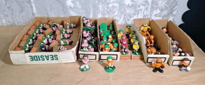 Lot Of 100+ Handmade Polymer Clay Characters, Female & Male Golfers, Football & Soccer Players