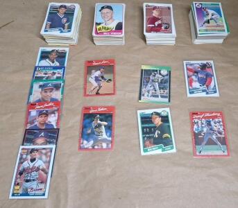 Lot Of 100+ Baseball Trading Cards Including HOFs, Rookies & Stars