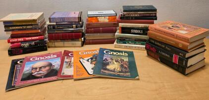 Large Occult & Esoteric Book Collection &ndash; 44 Volumes, Gnosis Magazine Issues, Symbolism, Gnosticism