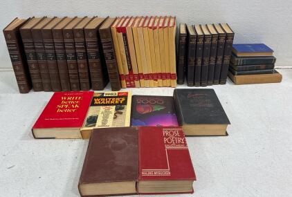 GREYSTONE practical Handyman&rsquo;s Enchclopedia ( vol 11-22) Encyclopedia Britannica 200th anniversary edition (volumes 2-8,21,23),GROLIER Lands and People collection( VOL 1-7) and many more!