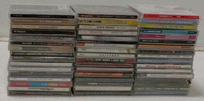Lot of 30+ Music CDs - Garth Brooks, Brooks & Dunn, Mary Chapin Carpenter, Clay Walker