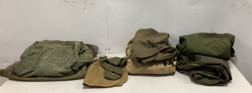 (7) Military Duffel Bags