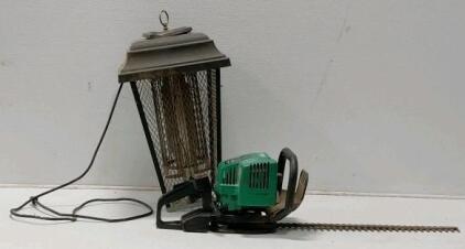 Weed Eater GHT 225 Excalibur 22" Gas Hedge Trimmer, 22cc Engine, Stainless Steel Blade and Big Bug Zapper