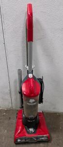 Dirt Devil Power Max Upright Vacuum, HEPA Filter, 12A Motor, ~25ft Cord, Edge-to-Edge Cleaning