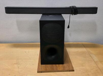 Sony HT-S400 2.1 Channel Soundbar & Wireless Subwoofer Set, SA-S400/SA-WS400, 330W, HDMI, Bluetooth