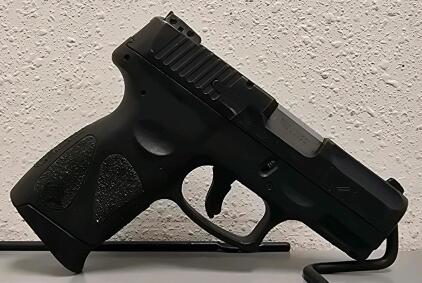 Taurus G2C 9mm Semi-Auto Pistol, 3.2" Barrel, Serial TLZ63855, Black Polymer