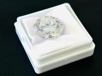 9.00 Ct D VVS1 Round Brilliant Diamond, GOGTL Certified, 15MM, Excellent Cut - 5
