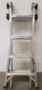 Gorilla Ladders Multi-Position Aluminum Ladder, 18 ft Reach, 375 lbs Capacity, IAA Rated