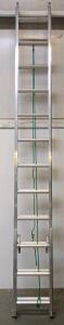 Werner 24 ft Aluminum Extension Ladder, Type II, 225 lb Capacity* Like New