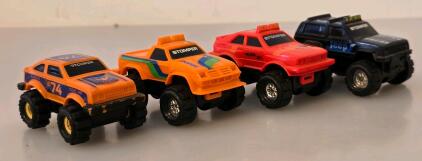TYCO Stomper Mini 4x4 Collection: Eagle 74, Dodge Pickup, Audi 31 Quattro, Jeep