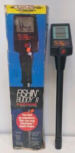 Bottom Line Fishin' Buddy II Sidefinder Portable Fish Finder 240' Depth, 3.3" Display,