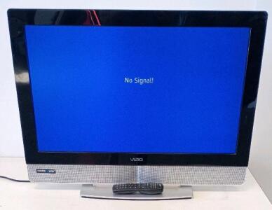 Vizio 32" LCD HDTV, 1366x768 Resolution, HDMI Inputs, Stand & Remote Included