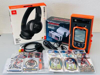 Mini Game Anniversary Edition Retro NES Console Clone, Boxed, New JBL Headphones, Digital Thermometer, HDMI Cables And Sports Cards