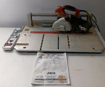 SKIL 3601 Flooring Saw, 4-3/8" Blade, 7A Motor, 120V, 11,000 RPM, Max 47&deg; Miter, W/Box & Manual