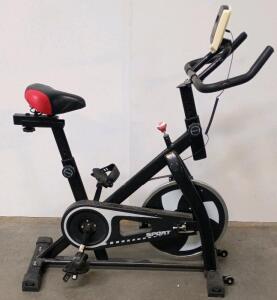 Generic Spin Bike With Display Console, Belt Drive, Friction Resistance, Adjustable Seat And Handlebars