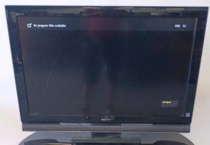 Sony 40" 1080p BRAVIA LCD TV With Stand And Remote