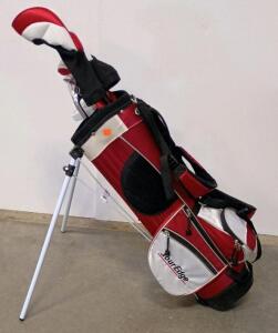 Tour Edge Hot Launch HL-J Junior Golf Set, RH, Ages 5&ndash;8, Stand Bag, 5 Clubs
