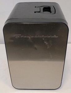 Frigidaire Portable Mini Fridge With Bluetooth Speaker, 4L Capacity, Dual Power 13"x8"x 10"