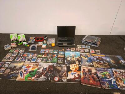 Dell Latitude D630 Laptop, laptop was plugged in and powere light came on. Baseball Cards, Game Informer Magazines, And More