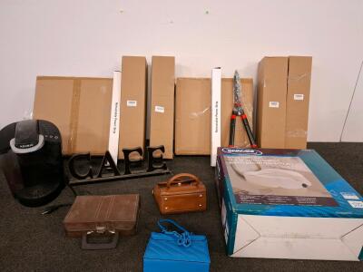 Invacare Raised Toilet Seat, 5.5 Inch Lift, 250 lb Capacity, Warming Food Mat, Wreaths, Garden Shears, Bags, And More