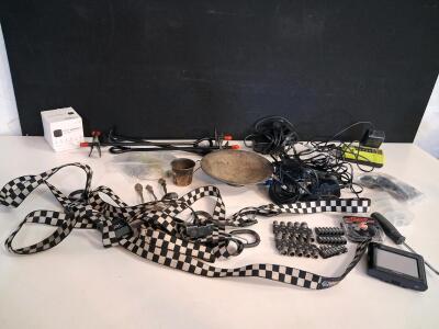 Blink Outdoor 4 Camera, Ryobi 40V Charger, Tool Bits, Silverware, Cables, Accessories