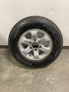 Spare tire and rim size p245/70r16.106s