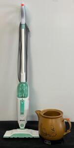Shark S1000UK Steam Mop & Ikeda Yakuzen Tsubo Electric Herbal Medicine Pot