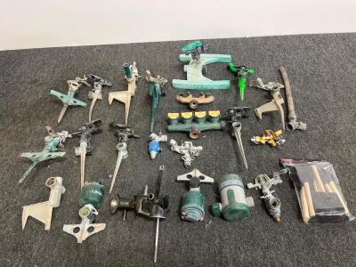 Mixed Lot Rain Bird Impact Sprinklers, Hose Timers, Manifolds, Connectors &ndash; Approx. 25 Pieces
