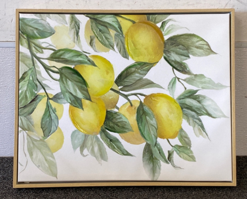 Canvas Wall Art “Lemons”