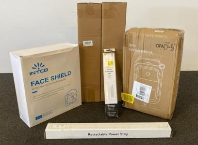 New in Boxes - Electric Warming Mat for Food, 22" x 30.7", 300W, Adjustable Temperature Control- Baby Bath - Face Shield and Morw
