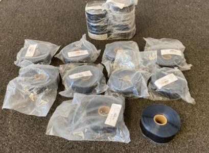 Thermal Transfer Ribbon Rolls, Model 3DXU8, Black, 12 Rolls, Individually Wrapped