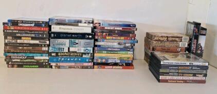 Lot Of (45+) Assorted DVD Movies, In FN-B