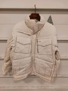 Helly Hansen White Winter Jacket, Medium, Waterproof, Windproof, Breathable